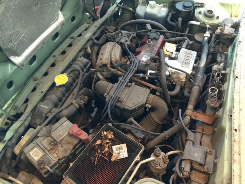 Nissan Figaro - Engine dirty