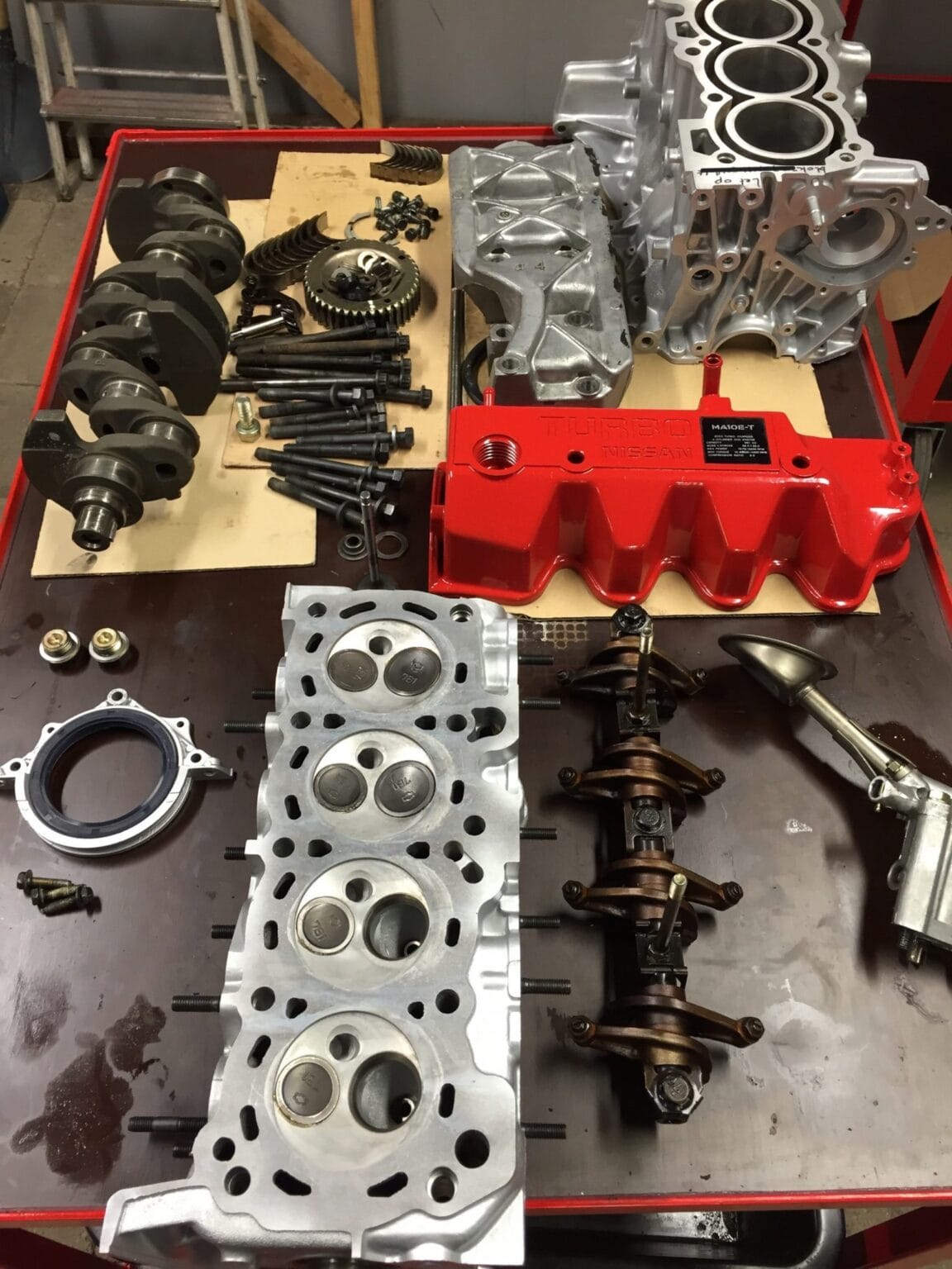 Nissan Figaro - motor revision