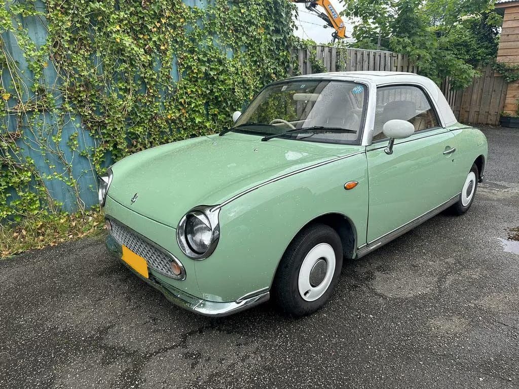 Nissan Figaro Emerald Green Nissan Figaro Emerald Green