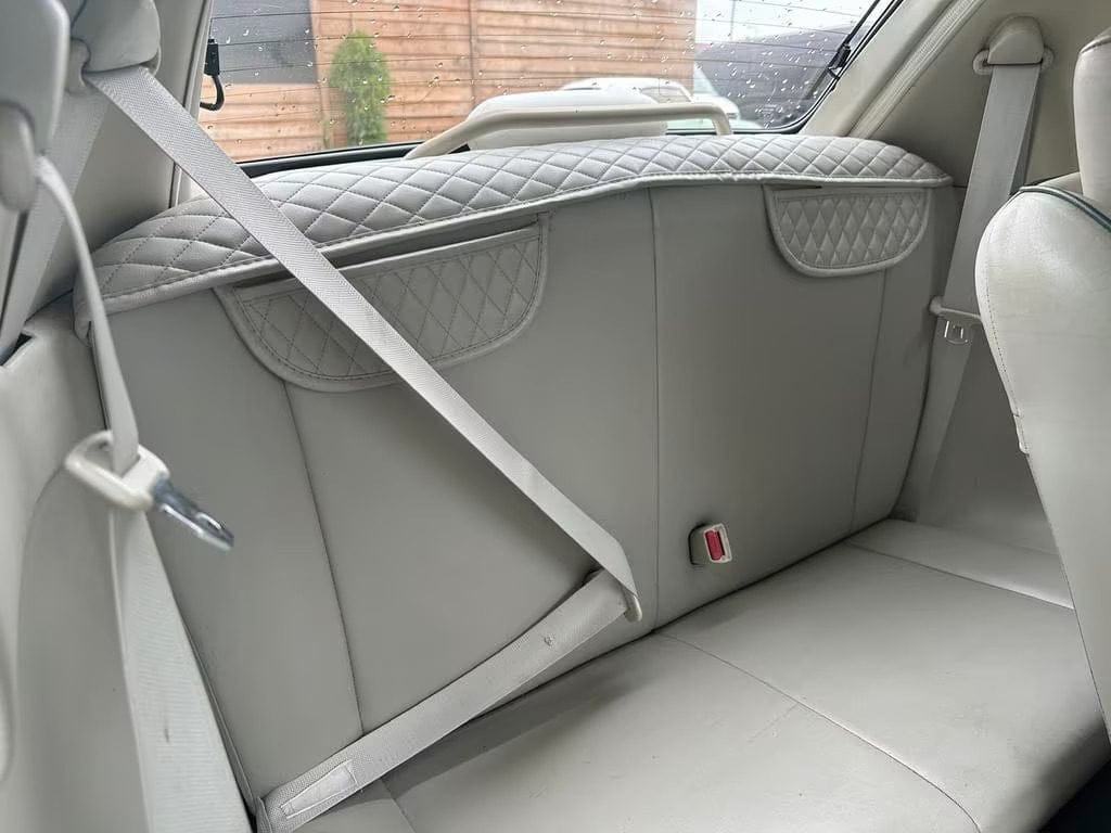 Nissan Figaro Emerald Green interior Nissan Figaro Emerald Green interior